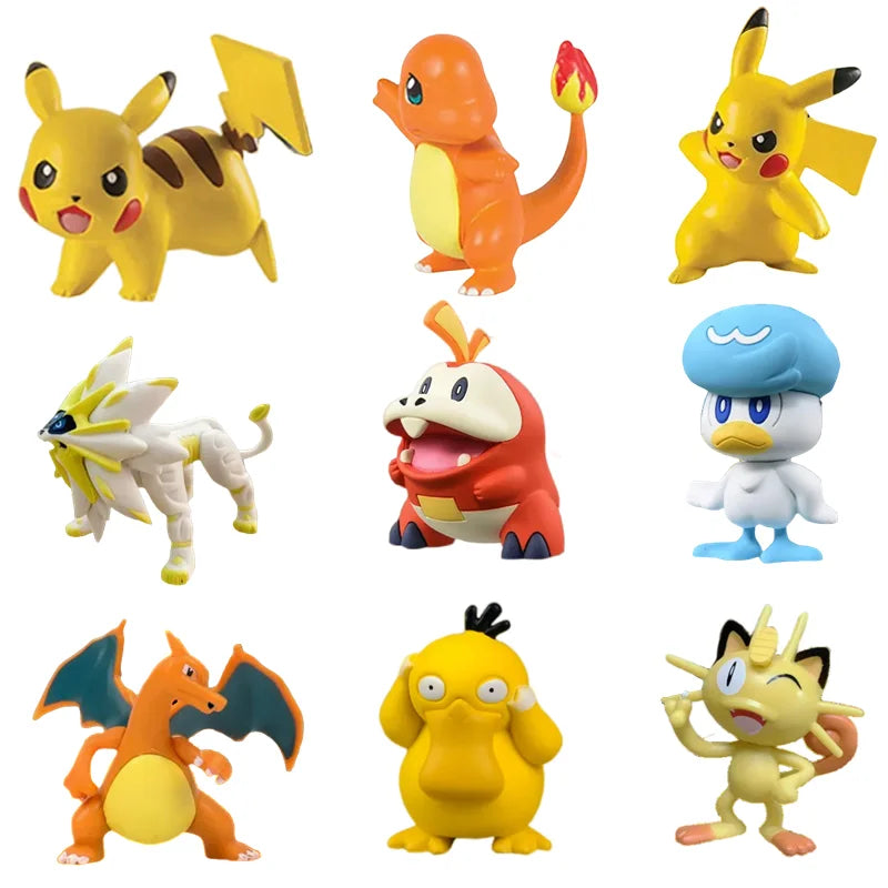 Pokeball Pokemon Figurine Elf Ball Anime Figure Cartoons Pikachu