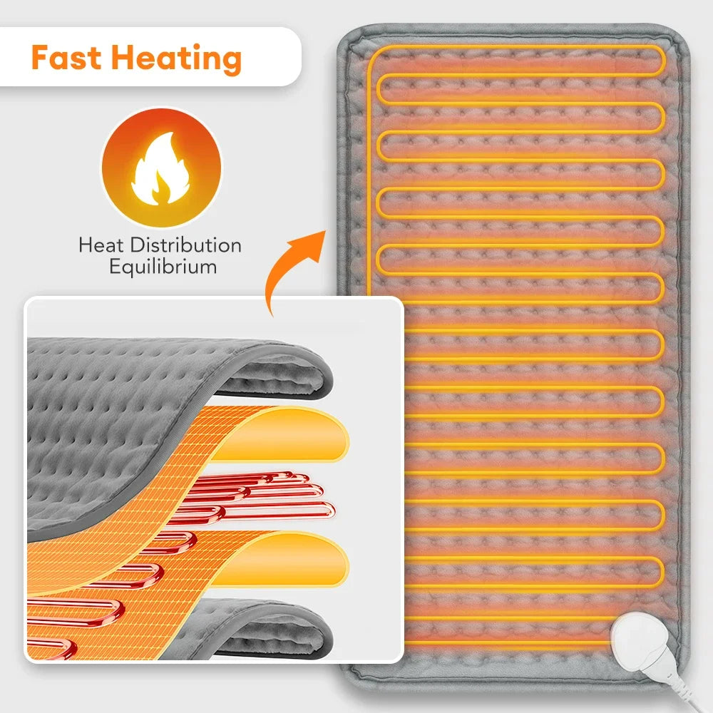 Electric Heating Pad Pet Heat Mat with 9 Levels Constant Temp 4 Mode