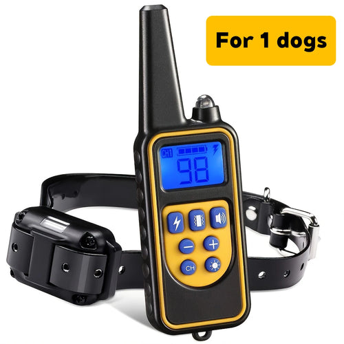 300M Electric Dog Training Collar Waterproof Pet Remote Control