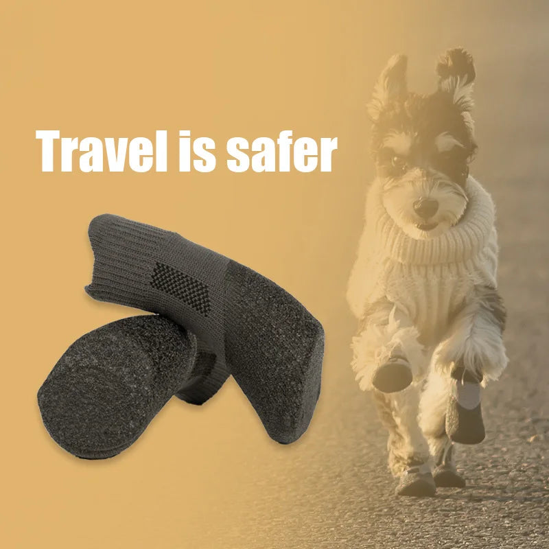 Pet Supplies, Dog Shoes, Dog Paw Protection, Antifreeze Snow Boots,