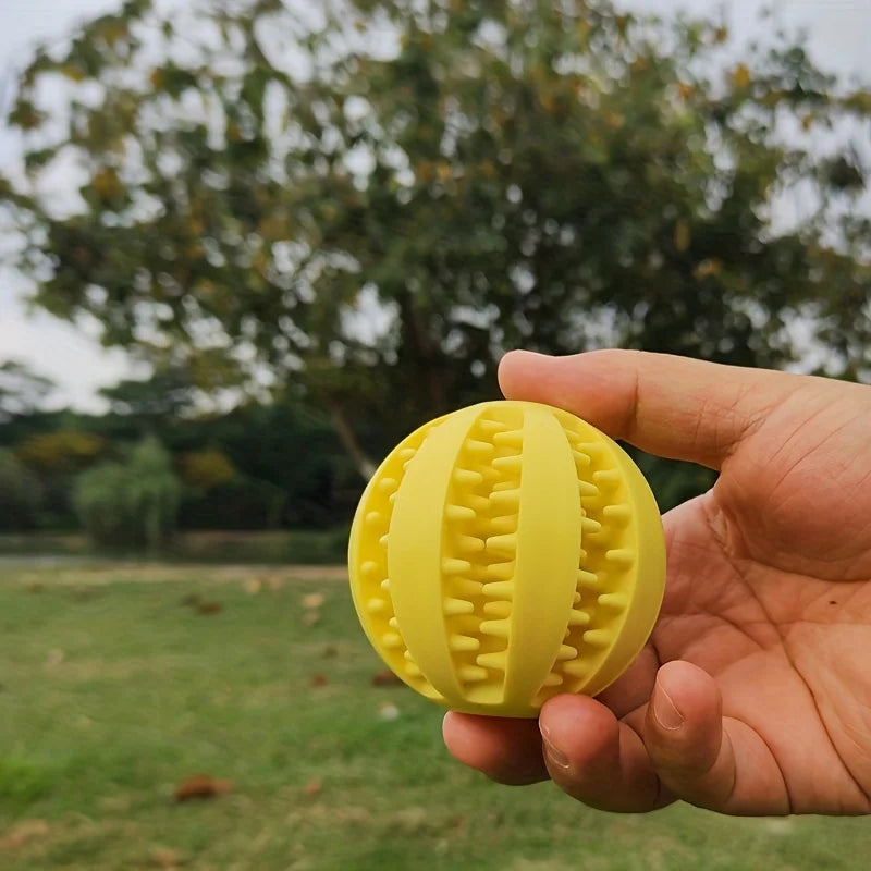 Dog Ball Toy, Dog Food-Leaking Toy, Rubber Chew Toys For Dog, Molar