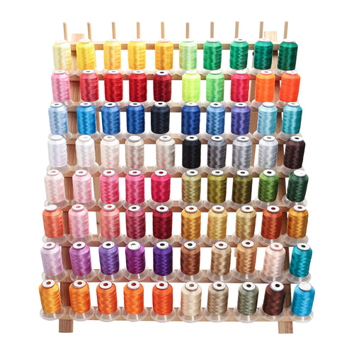 80 Madeira Colors Set Premium Polyester Embroidery Thread 500M (550Y)