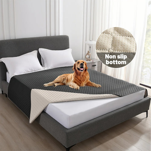 Anti Leaking & Non-Slip Dog Bed Cover,Pet Blanket Sofa Pet Bed