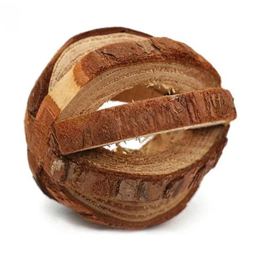 Cute Rabbit Roller Toys Natural Wooden Pine Dumbells Unicycle Bell