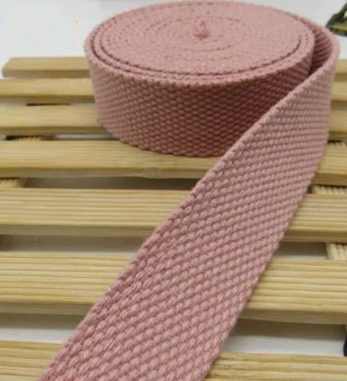 5M Cotton Webbing Suspenders Craft Supplies DIY Decorative Sewing