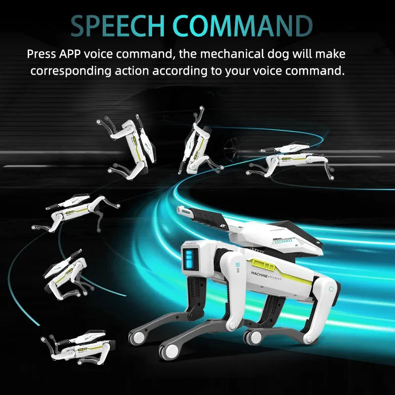 Hot New Electric RC Intelligent Robot Dog with Clip Multifunction RC