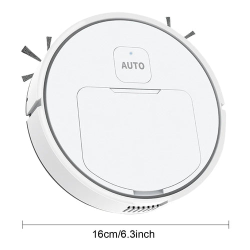 3-in-1 Robot Vacuum Cleaner USB Rechargeable 1000Pa Suction Robotic