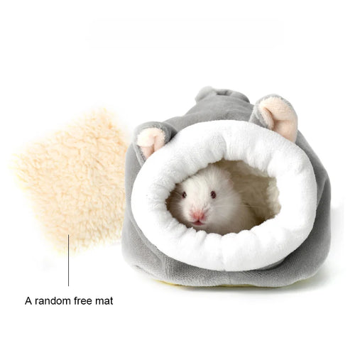Hamster Cotton Nest Pet Warm Winter Supplies Winter Sleeping Bag House