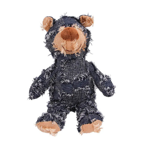 Pet Teddy Bear Soundmaking Toy Plush Interactive Dog Toys Grinding