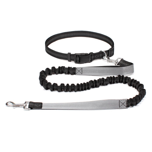 Hand Free Dog Leash for Pet Walking Running Jogging Adjustable Dog