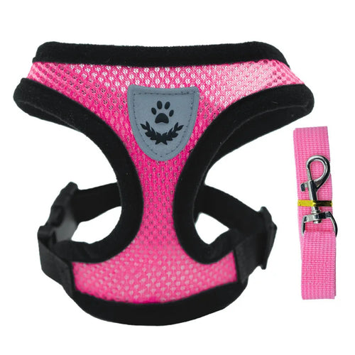 Hot summer small dog pet chest and back breathable dog chest and back