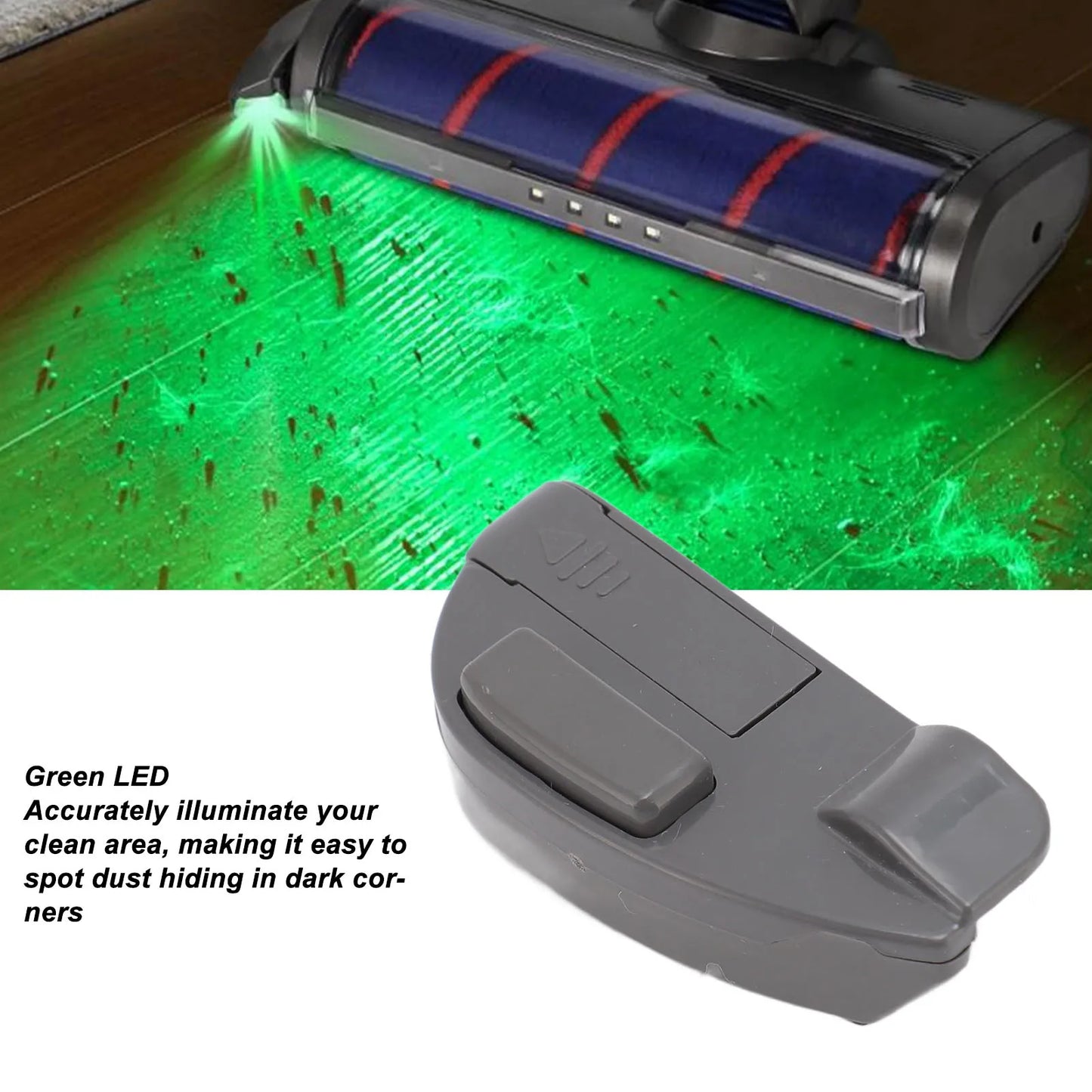 Vacuum Cleaner Dust Display LED Lamp Reveal Microscopic Dust Pet Hair