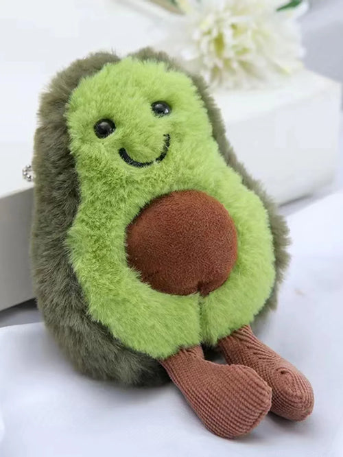 Funny Cat Toys Cute Avocado Pet Plush Toy for Daily Companionship of