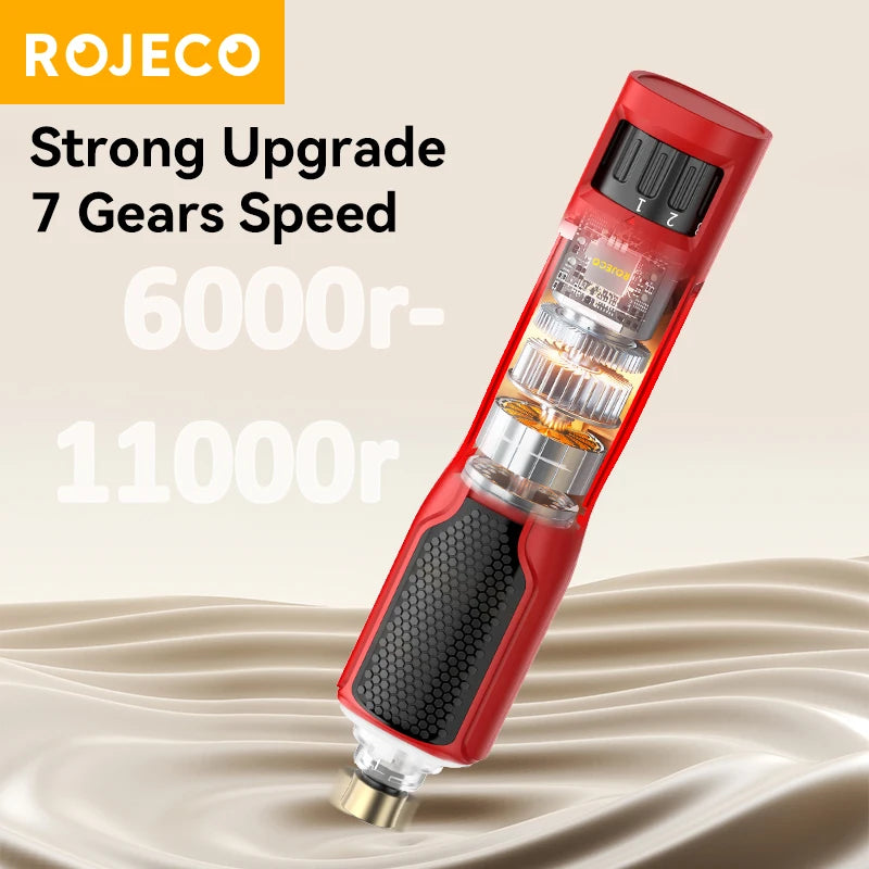 ROJECO Pet Electric Nail Grinder Rechargeable Dog Paw Grooming Nail