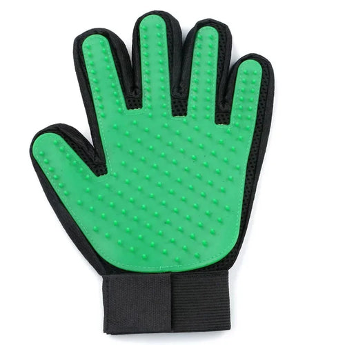 Silicone Pet Grooming Gloves Cats Hair Brush and Comb Gloves to Bathe
