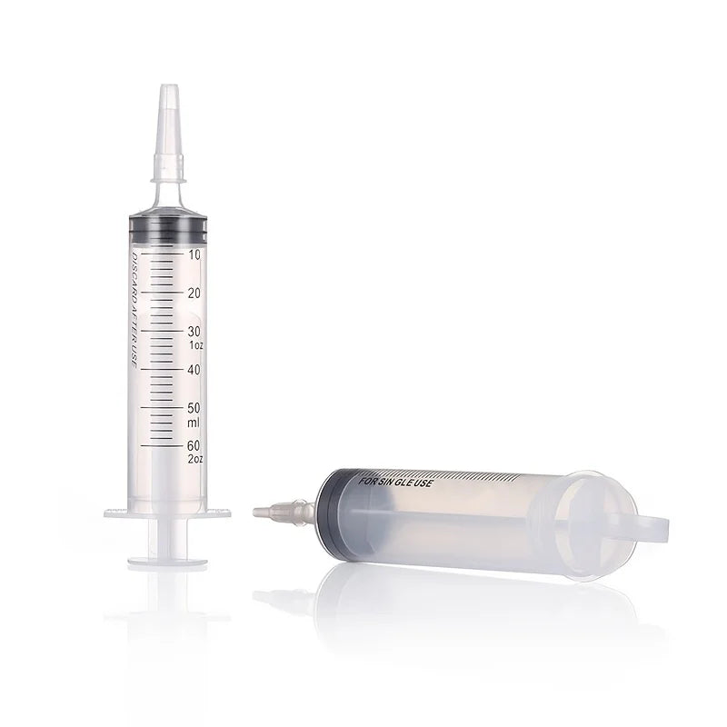 20-500ml Syringe Feeding Tools For Pets Large Capacity Plastic Syringe