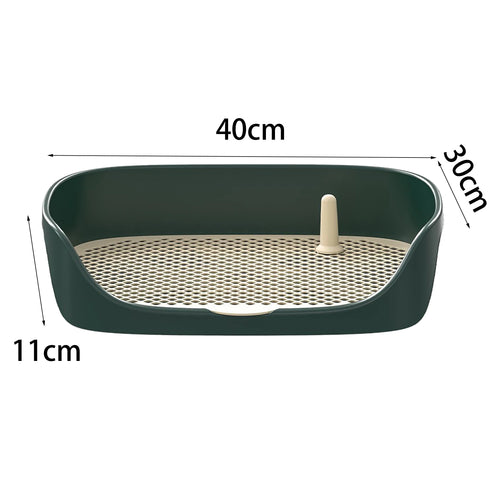 Pet Dog Toilet Portable Dog Potty Pan Trainer Litter Box Anti-Splash
