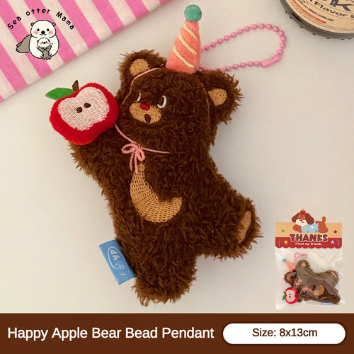 1/4 Pcs Cartoon Plush Doll Pendant Cute Pet Backpack Pendant Backpack