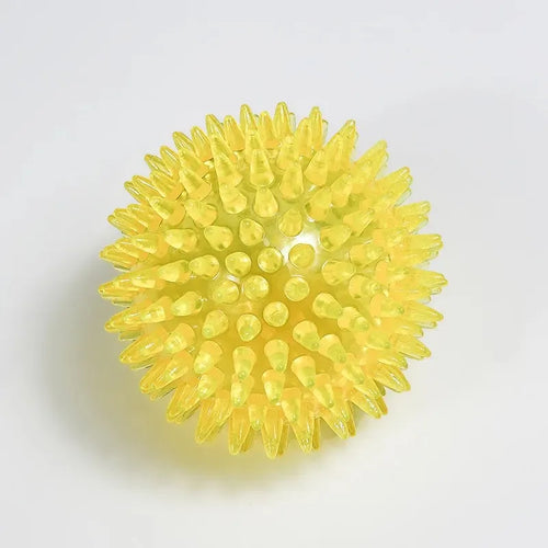 Pet Dog Toys Cat Puppy Sounding Toy Polka Squeaky Tooth Cleaning Ball