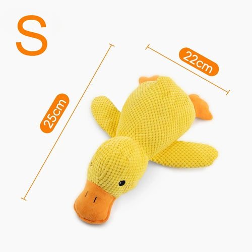 Calming Duck Toy for Dog,Soothing Plush Pet Toys with Sound Quack, Pet