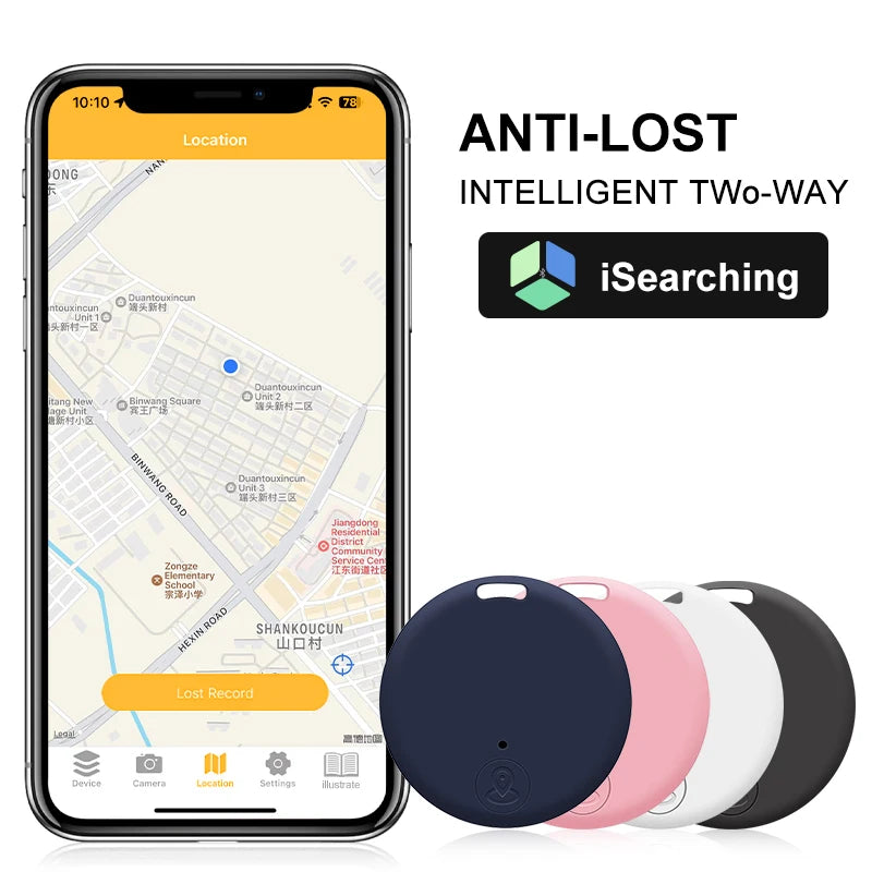 Mini GPS Tracker Device Anti-Lost Mobile Phone Smart Search Pet Kids