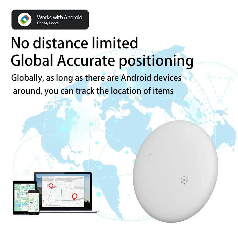 1 Pack Android Anti-Loss Tracker Work with Google Find My Waterproof