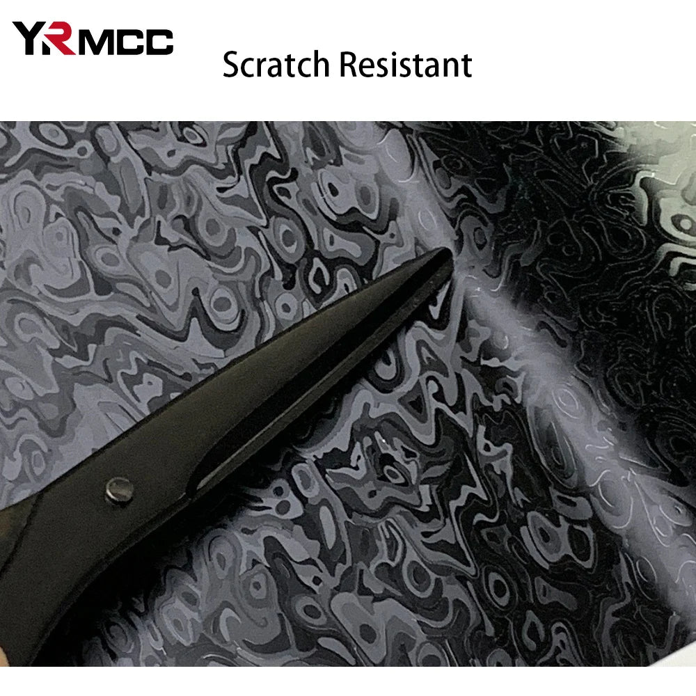 Premium PET Car Carbon Vinyl Film DIY Waterproof Car Stickers Modified