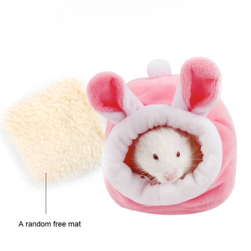 Hamster Cotton Nest Pet Warm Winter Supplies Winter Sleeping Bag House