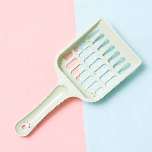 New pet litter shovel Candy color high appearance horizontal handle