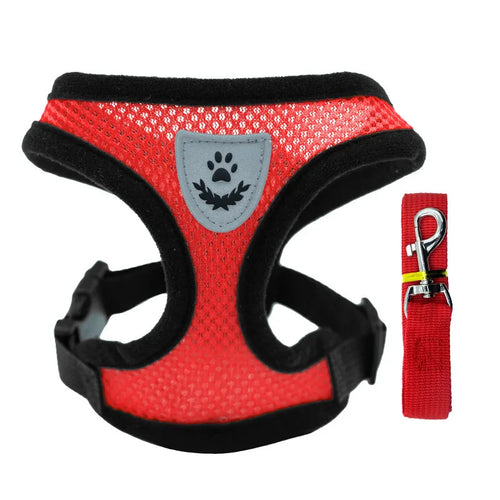 Hot summer small dog pet chest and back breathable dog chest and back