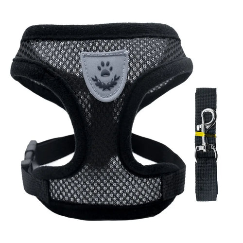 Hot summer small dog pet chest and back breathable dog chest and back