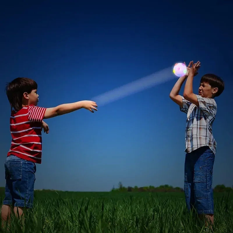 New Cat Dog Toys LED Light Emitting Bouncy Ball Safety Environmental