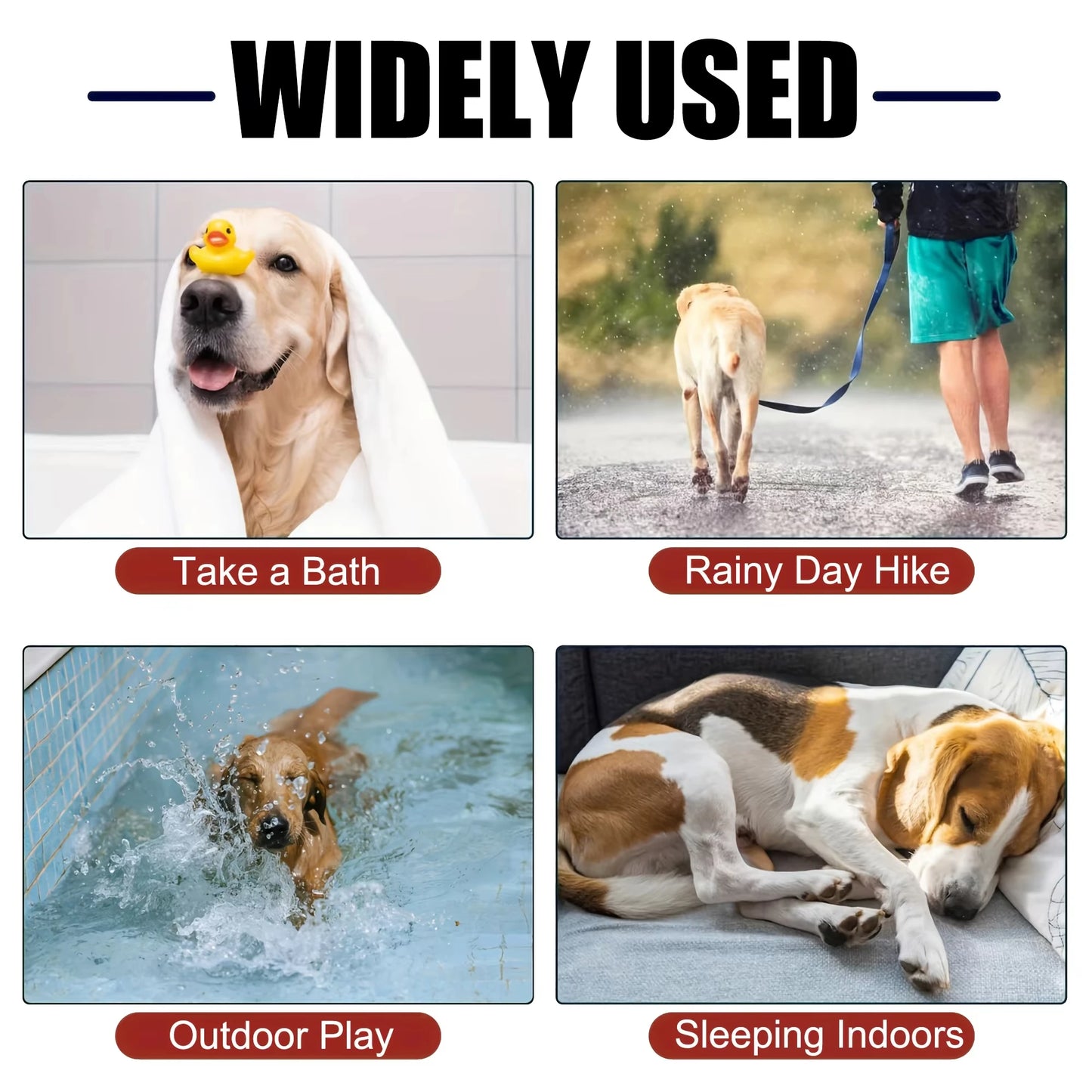 Dog Towel Pet Bathrobe, Fully Wrapped and Quick Drying, pet Quick