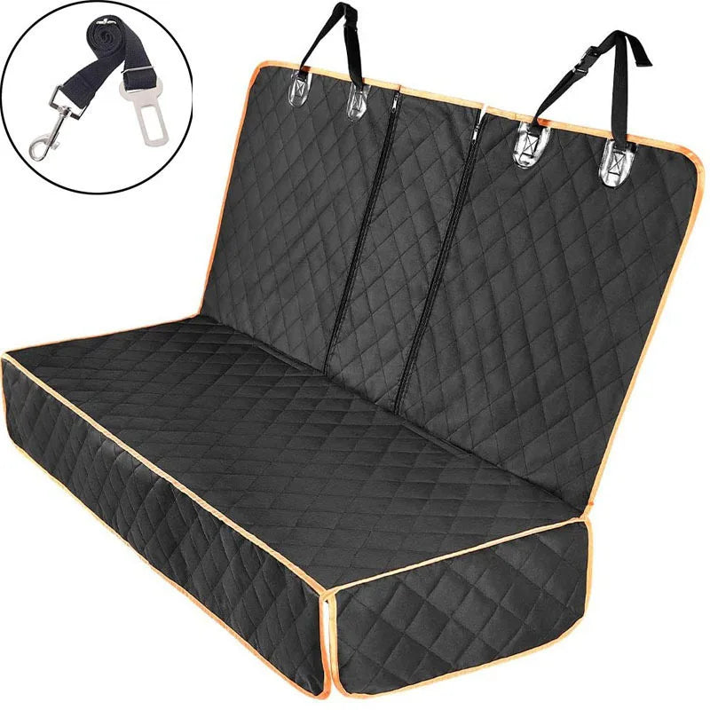 Car Dog Seat Cover for Back Seat Waterproof Auto Rear Pet Seat