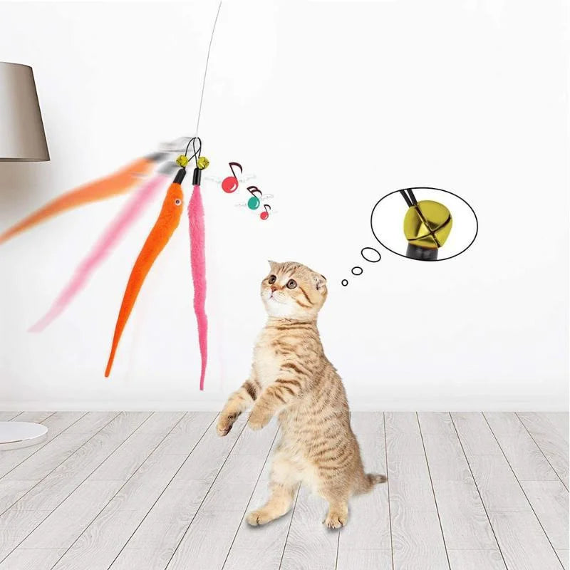 Replace Plush Cat Toy Accessories Worms Replacement Head Funny Cat