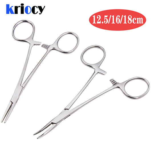 Hand Tool 12.5 16 18cm Hemostatic Forceps Pet Hair Clamp Fishing