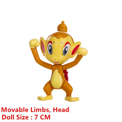 New Pokemon 4-13Cm Cartoons Movie Anime Figure Pikachu Lucario Mewtwo
