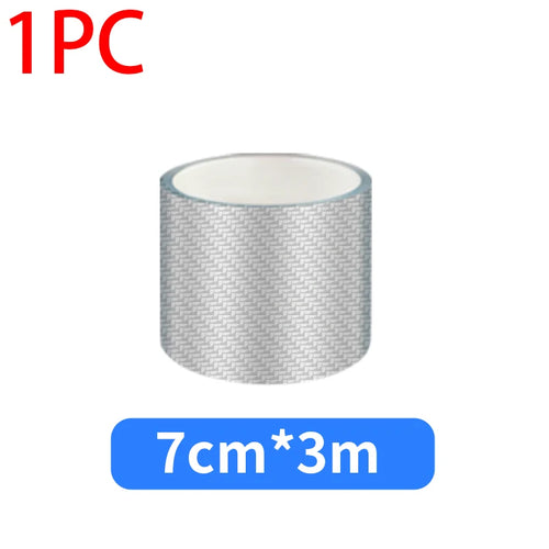 SEAMETAL 3D Carbon Fiber Car Protective Film Door Threshold Protector