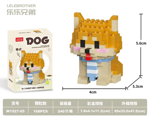 Hot Selling Particle Assembly Building Blocks Pet Cat Dog Assembly