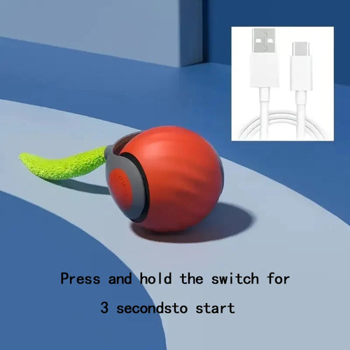 Smart Cat Toys Balls Automatic Interactive Pet Electric Rolling Teaser