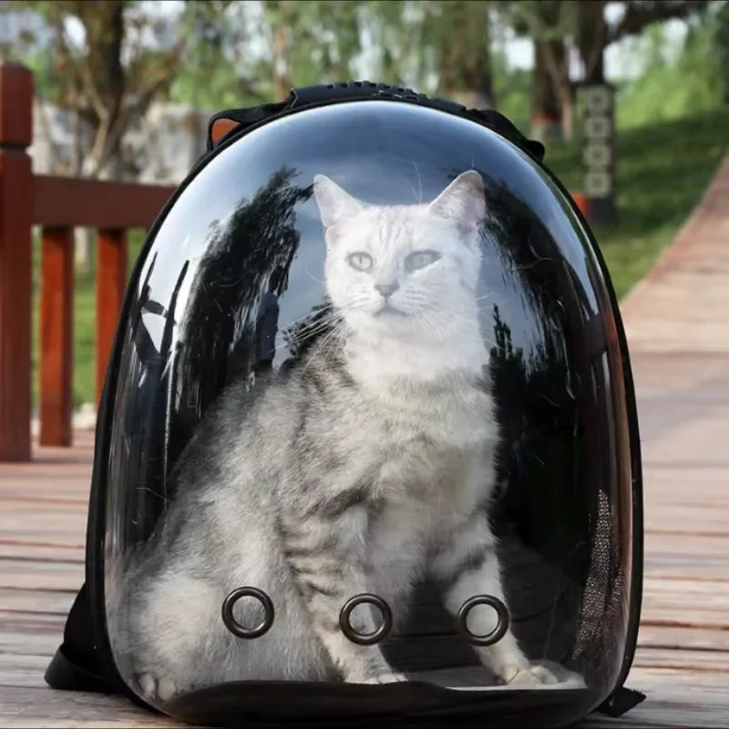 Portable Space Capsule Breathable Cat Bag, Pet Travel Supplies,