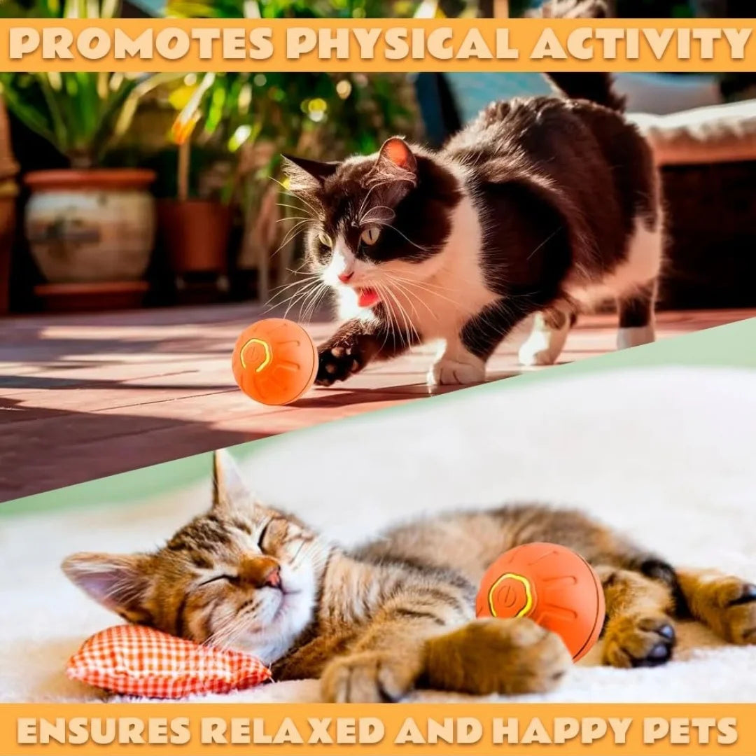 Pet toys Gravity Electric Amusement Pet Ball Smart Bouncing Ball For