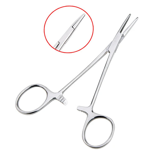 Hand Tool 12.5 16 18cm Hemostatic Forceps Pet Hair Clamp Fishing