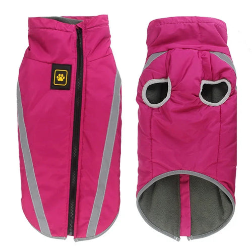 Waterproof Dog Clothes for Large Dogs Winter Warm Big Dog Jackets