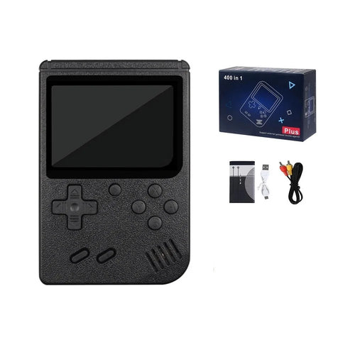 Classic Retro Video Pocket Games Console Lcd Screen Built-in 400