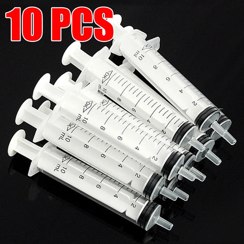 1ml 2.5ml 3ml 5ml 10ml 20ml 30ml 50ml 10Pcs Disposable Syringe pet No