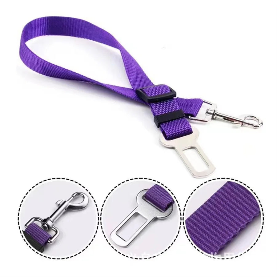 1pc Pet Cat Dog Car Seat Belt Suitable for Universal Safety Buckle