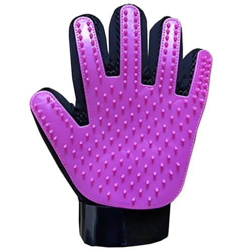 1PC Cat Hair Remove Gloves Rubber Pet Beauty Cleaning Grooming