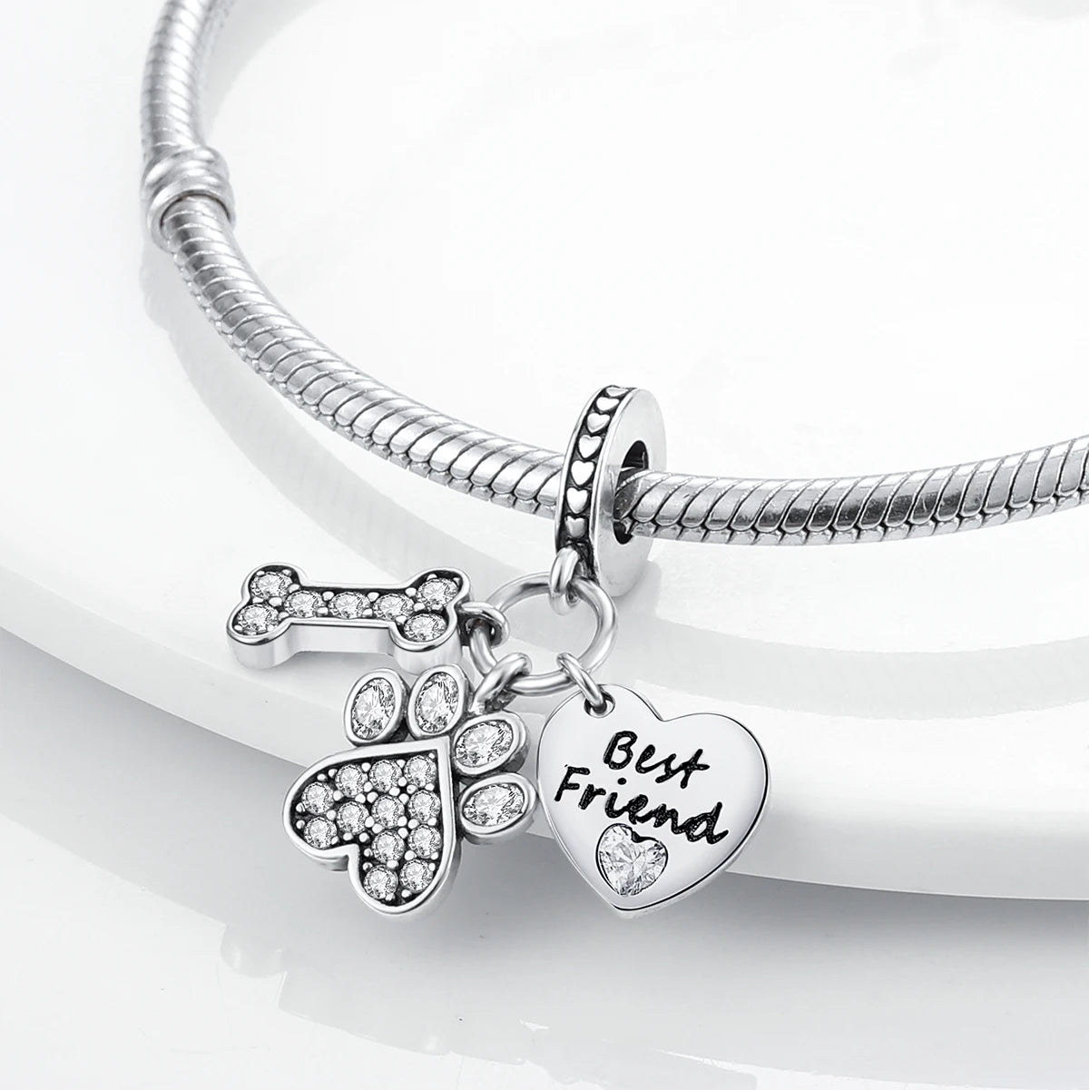 Silver Plated Travel Sunflower Lucky Charms Fit Original Pandora