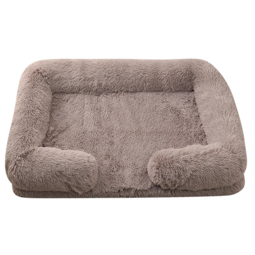 Sofa Dog Bed Plush Pet House Non-slip Cat Mat Thicken Removable Cat